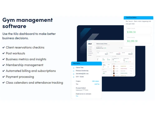kilo gym management software