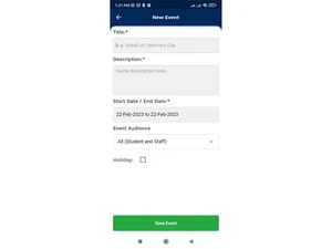 Cloud techno School Management calendar management schoolnext