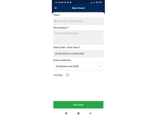 Cloud techno School Management calendar management schoolnext