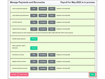 EazeHR payments