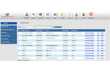 peopletechsoft Leads ModuleSign in Dashboard