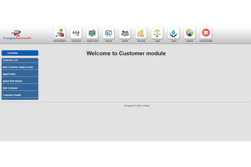peopletechsoft Sign in Dashboard