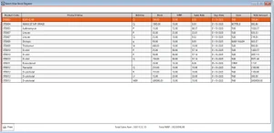 Ethics Pharmacy POS stock register