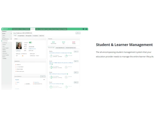 wisenet student and Learner management