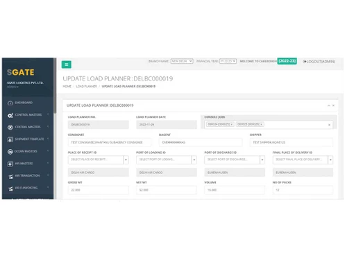 cargodash shipment management