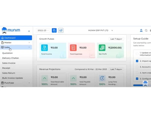 munim dashboard