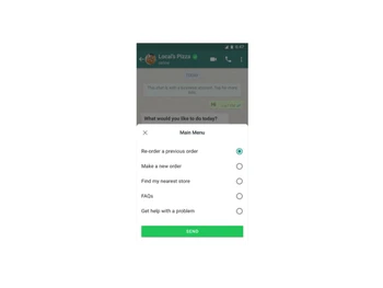 brandmo whatsapp marketing list menu