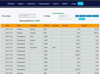 DevaKaryam temple management software