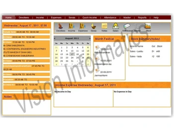 Vision Informatics Temple Software Deshbrd