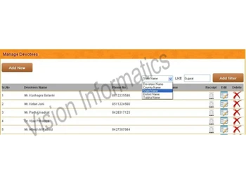 Vision Informatics Temple Software Devotm