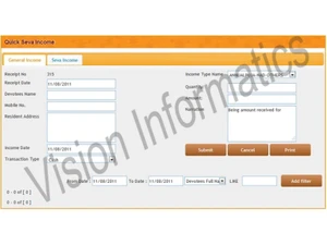 Vision Informatics Temple Software Income