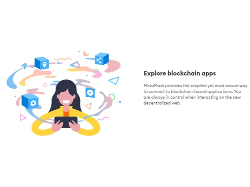 metamask explore blockchain apps