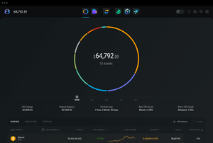 exodus manage crypto on wallet