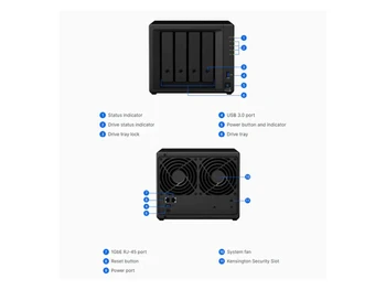 synology ds420+ nas device