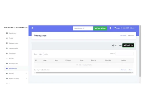 namisite visitor pass