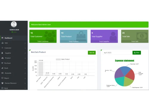 namisite business online-dashboard