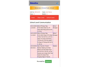 edumitra school communication