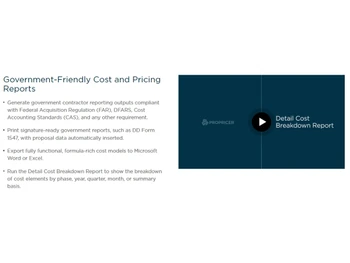 propricer govt friendly cost