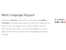 inscribe multi language support