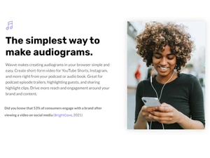 wavve video editing software audiograms