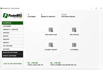pocketbill gst returns