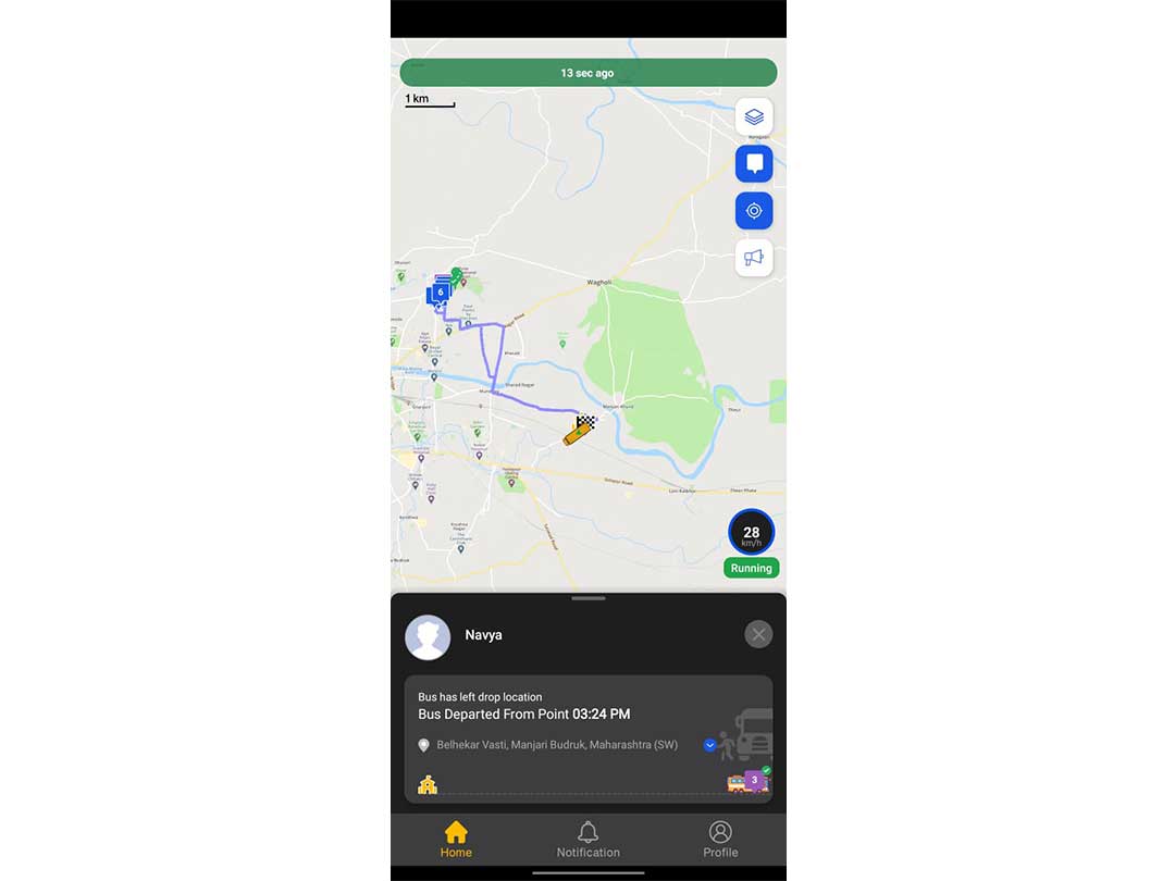 satcop live location