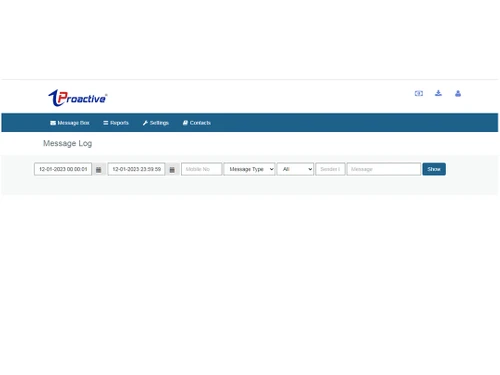 proactive messages log
