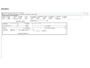 Ebiz Weighbridge Software reports