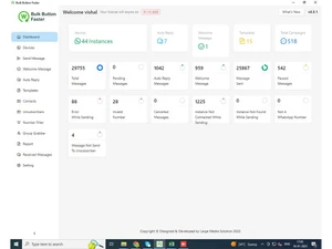 large-media dashboard