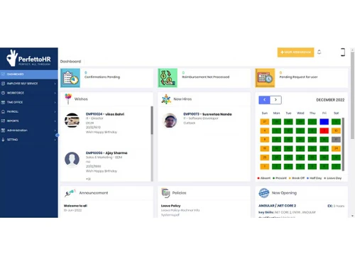 perfettohr employee management