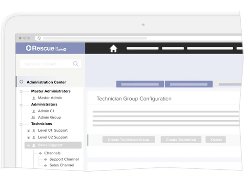 rescue sales support