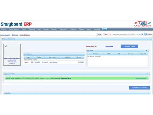 storyboarderp purchases management