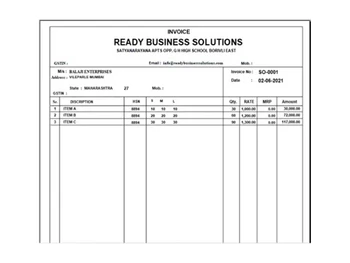 mfgplus invoices