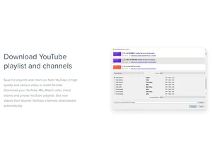 4kDownload download youtube playlist and channels
