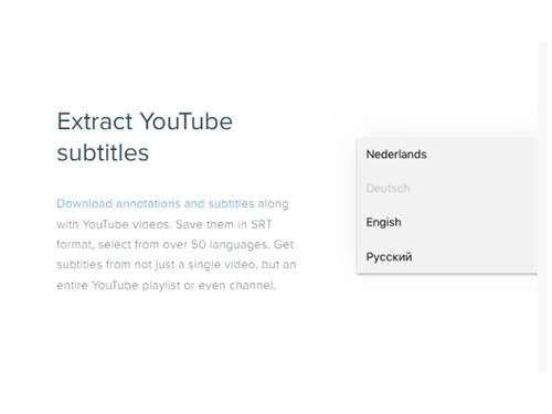 4kDownload extract youtube subtitles