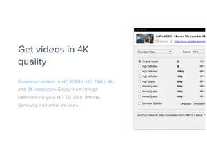 4kDownload videos in 4k quality