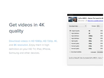 4kDownload videos in 4k quality