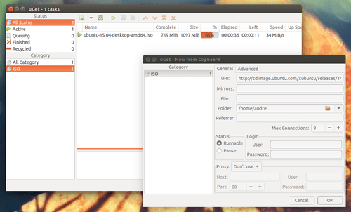ugetdm task management