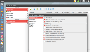 ugetdm user interface