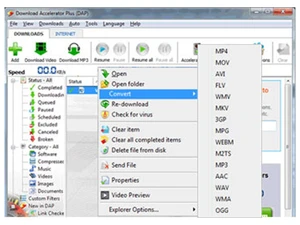 speedbit download status
