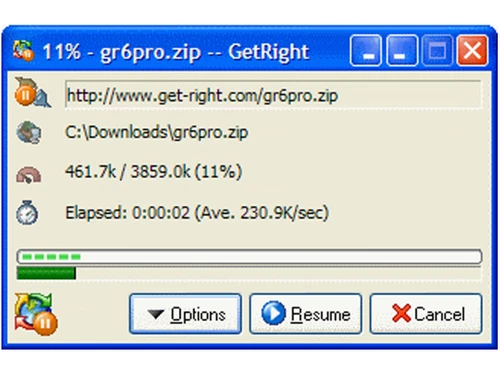getright downloading