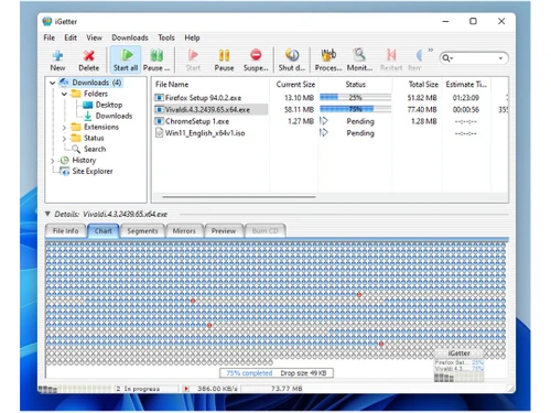 igetter schedule download