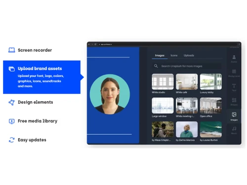 synthesia upload brand assets