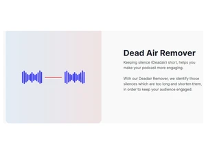 cleanvoice dead air removal