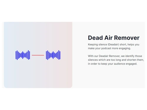 cleanvoice dead air removal
