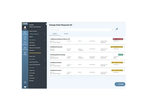 esub cloud job costing