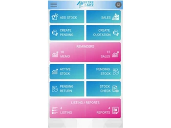 aspirekart dashboard