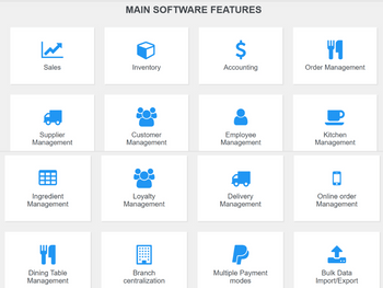Billbox POS-main features