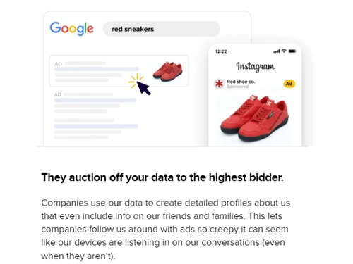 duckduckgo auction management