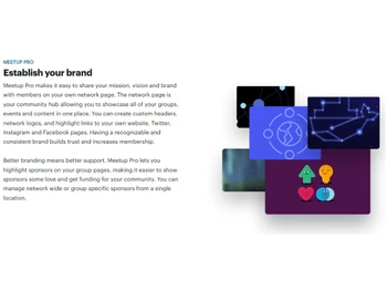 meetup establish your brand